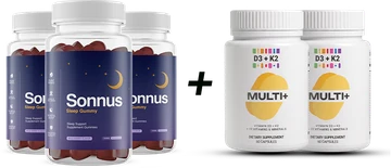 3x Sonnus® + 2 free Multi+ bonus bottles